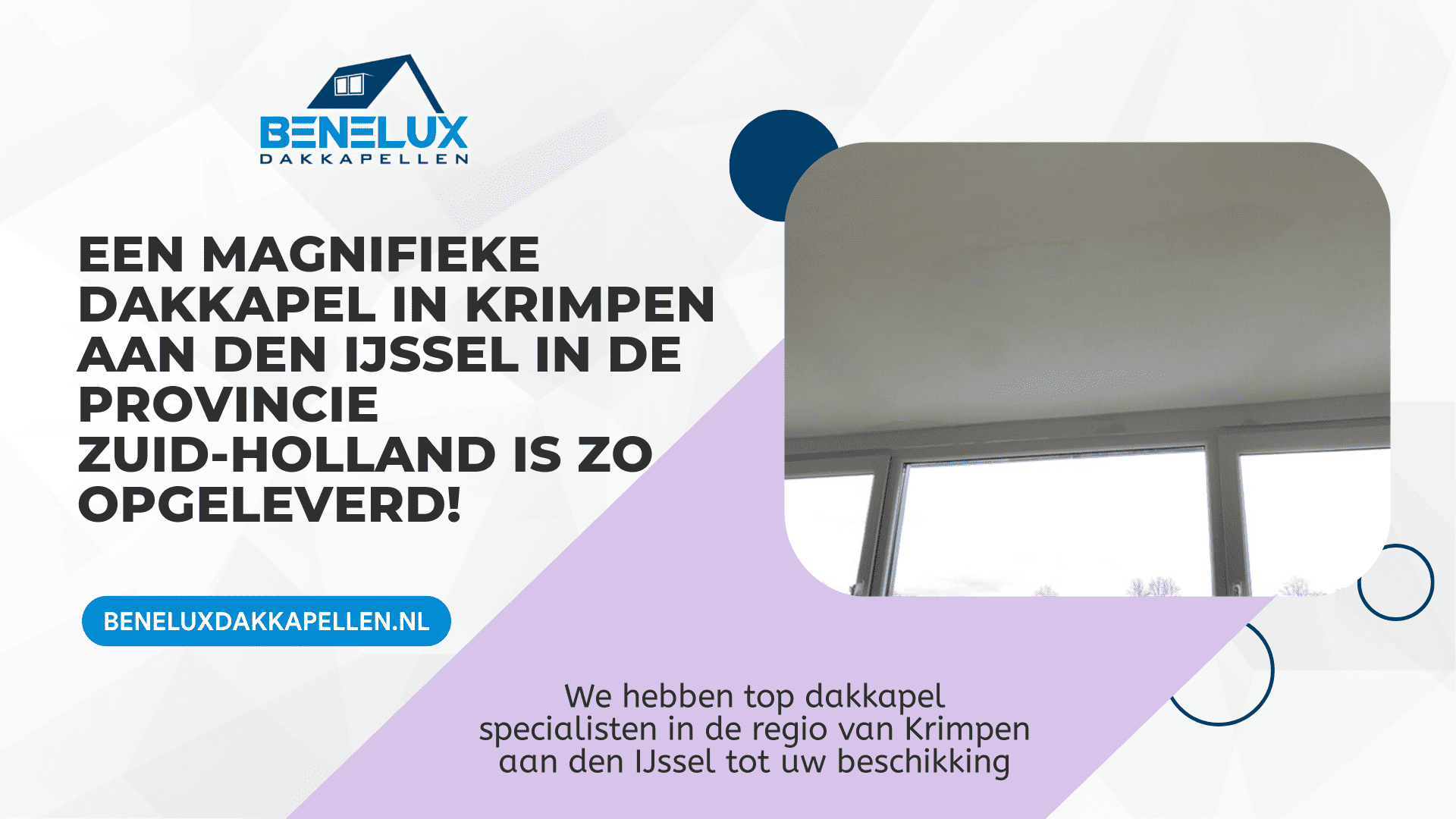 Dakkapel Krimpen aan den IJssel